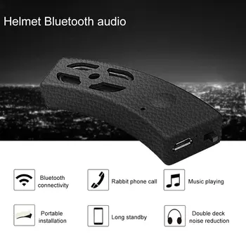 Cască Cască de Sport în aer liber rezistent la apa Difuzor Bluetooth Stereo Accesorii pentru Motociclete Biciclete MP3 Portabil Hands Free Audio