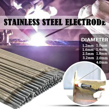 Din oțel inoxidabil tija de sudare electrozi de lipit pentru lipire 304 sudură cabluri cu diametru de 1.0 mm-4.0 mm
