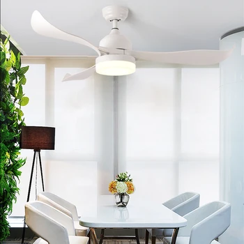 DLMH Moderne, Ventilator de Tavan Lumini Cu Control de la Distanță Fan de Iluminat Decorative Pentru Casa Living Dormitor Restaurant