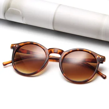 LeonLion 2021 Vintage Rotund ochelari de Soare pentru Femei Brand Designer de Ochelari Ocean Lentile de Cumpărături Oculos De Sol Feminino UV400