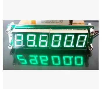 0.1 MHz ~ 65MHz contor de frecvență PLD-6LED-O frecvență componente de pe afișaj în Verde