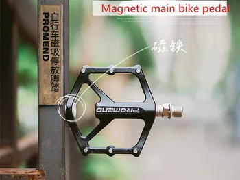 1 pereche de mountain bike anti-alunecare pedale magnetic parcare 3 poartă bikini sensibil pedale mtb bicicleta repuestos