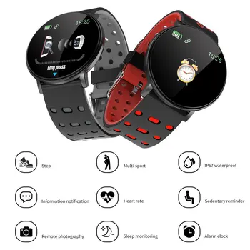 119 Plus Brățară Inteligent Rata De Inima Ceas Inteligent Om Bratara Ceasuri Sport Bandă Rezistent La Apa Smartwatch Android Cu Ceas Cu Alarmă