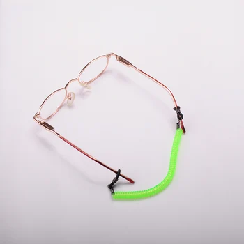 12pcs/lot elastic copii Junior pentru copii ochelari de nylon cadru spirală bobina de cabluri de fixare pentru sport spectacol șir cadru trupa