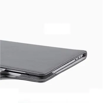 13 15 inch Maneci din Piele de Caz Pentru Macbook Pro 16 Air 13.3 Pro Retina De 12 Portabil Sac de Carte Pentru Mac Book Air 2020 Coque Shell
