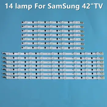 14pcs benzi cu LED-uri 2013SVS42F Pentru Samsung 42