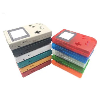 15SETS Locuințe Caz W/ Silicon Conductiv Tampon de Cauciuc Pentru Gameboy Game Boy Classic Original GB Consola de Coajă de Locuințe Acoperi Caz