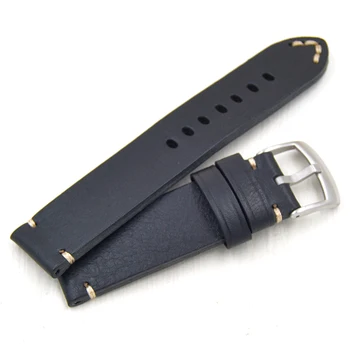 18 19 20 21 22 mm manual de înaltă calitate, Bratara de nou design pentru Bărbați Ceas Trupa Curele +Vintage din piele de Vițel Watchband Pentru marca de ceas