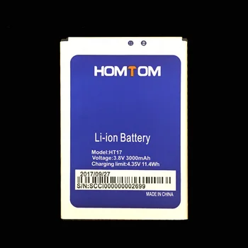 1buc Baterie de Telefon Pentru HOMTOM HT17 HT 17 Pro Bateria Mobil, Telefon Mobil Baterie, Acumulator de 3000mAh