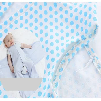 2 Buc/Lot Copil Nou-Născut Înfășat Folie Copil De Dormit Bunting Cărucior Care Deține Geanta Iubește Copilul Să Doarmă Bumbac Animal Vis Sleepsack