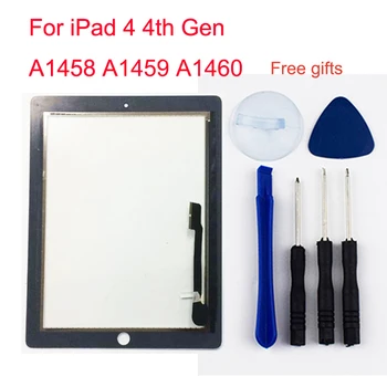 2 Culori Pentru iPad 4 4 Gen A1459 A1458 A1460 Display LCD Monitor + Touch Screen Digitizer Senzor de Sticlă