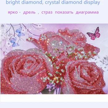 2017 5D diamant Rotund pictura si bricolaj diamant pictura cruciulițe Decor Acasă diamant broderie mozaic religios pentru cadou