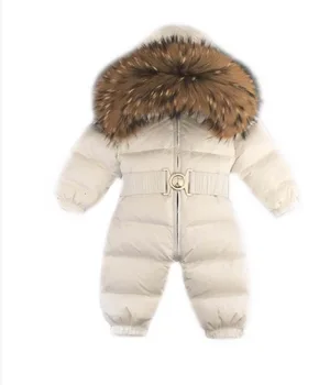 2020 Copilul haina de iarna / Iarna snowsuit / Real sacou blana