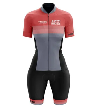 2021VEZZO Femei Profesie Ciclism Skinsuit Seturi Corpul Maillot Ropa Salopeta Kituri de Cupluri de Vară Macaquinho Ciclismo Feminino