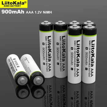 4-24BUC LiitoKala Original AAA NiMH Baterie 1.2 V 900mAh Acumulator pentru Lanterna, Jucarii