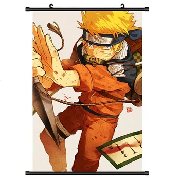 40*60cm Japoneză Anime Naruto, Itachi Uchiha, Poster de Perete Panza Scroll Pictura de Perete Acasă Print Modern Art Decor Poster