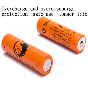 4buc 3.7 V 4200mAh baterie 18650 + caz 18650 litiu reîncărcabilă baterie Pentru Lanternă baterii portabile de alimentare cu SENILE