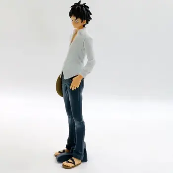 Anime One Piece Blugi Ciudat Ultimul Cuvânt Monkey D Luffy din PVC Figura de Acțiune de Colectare de Jucării Model de Papusa de 20 cm
