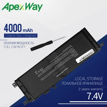 Apexway 7.4 V 4000mAh B21N1329 Noua Baterie de Laptop pentru Asus B21-N1329 X553SA D553MA X453 F553M X453MA Ultrabook 0B200-00840000