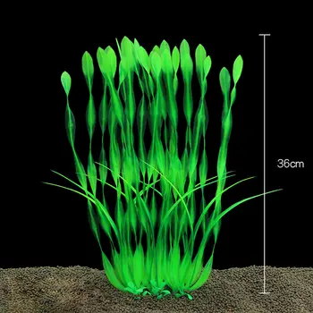 Artificiale De Plastic Mare Frunze De Iarbă Rezervor De Pește Acvariu Submarin Fals Simulare Alge De Apă Peisaj Plante Ornament Decor