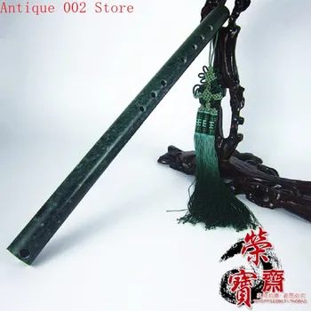 Chineză naturale de jad instrument Flaut nouă jad Flaut dulce cu accesorii #2235