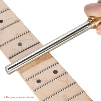 Chitara Fret Dressing Fișier Metal cu 3 Dimensiune Margini Mâner de Lemn Chitara Reparații Lutier Instrument Chitara de Lutier Profesionist Instrument