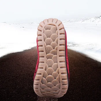 Cizme impermeabile Femei Încălțăminte de Iarnă, Pantofi de Cald pentru Iarna Rece Femei Cizme Glezna Non-alunecare de -30 de Grade Bumbac Cizme A1956