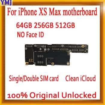 Complet testat logica bord Pentru iPhone XS Max placa de baza cu/fara Fata ID Panou, original, Deblocat, placa de baza cu chips-uri