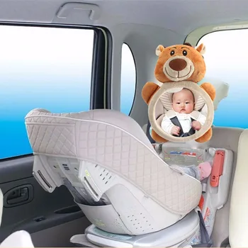 Copilul se Confruntă din Spate Oglinzi de Masina de Siguranta Spate Scaun Copil Usor Oglinda retrovizoare Reglabile Utile Copil Drăguț Monitorului pentru Copii copil Copil