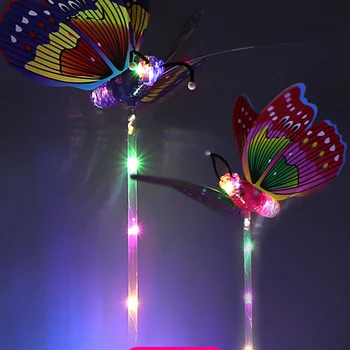 Culoare Flash Fluture Electric Jucării pentru Copii Flash Stick de Copii CONDUS de Jucărie Petrecere Concert Consumabile Petrecere Acasă Club Colorate Butterfl