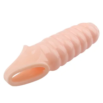 De sex masculin Produse de marirea Penisului de sex masculin pasiune Inel de Blocare Filet Penis Mâneci plus dimensiune Sex Adult Produse