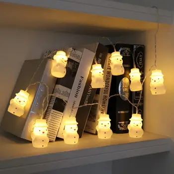 Decor de Lumină de Zăpadă Forma Becuri cu LED-uri de 1,5 m de Lumini cu LED-uri Creative Drăguț Vacanta de Iluminat Pentru Petrecere Copii, Cameră de Decorare Lumina