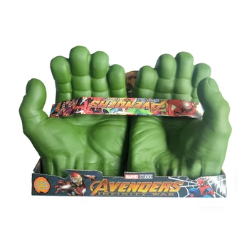 Disney Marvel Avengers Spiderman Mănuși De Jucării Hulk Pumnii Cosplay De Acțiune Figura Mănuși Gama De Prindere Model De Jucărie Cadou De Crăciun Pentru Copii