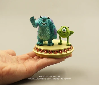 Disney Monsters University Mike Wazowski Dl Q 7cm Figura de Acțiune Anime Mini Decor din PVC Colecție de Figurine model de Jucărie cadou