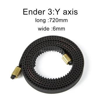 Ender-3 GT2-6mm Curelei de Axa X Și Axa Y Pentru Ender-3 Printer Curelei de Accesorii