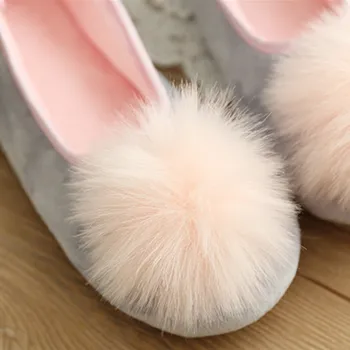 Fierbinte De Vânzare Femeile Interior Purta Pantofi De Acasă Papuci De Casă Dulce Căutarea Două Culori De Primavara Toamna Uzura De Moda Stil Confortabil De Uzură