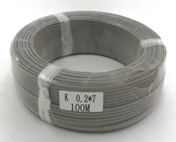 FTARE01 100m/1 rola S R tip K termocuplu cablu de compensare cablu pentru S/R tip K termocuplu