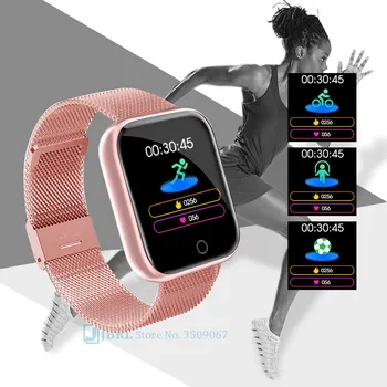 I5 Ceas Inteligent Femei Oțel Barbati Smartwatch Pentru Android IOS Bluetooth Ceas Fitness Tracker Ceas Electronic Ceas Inteligent Bărbați