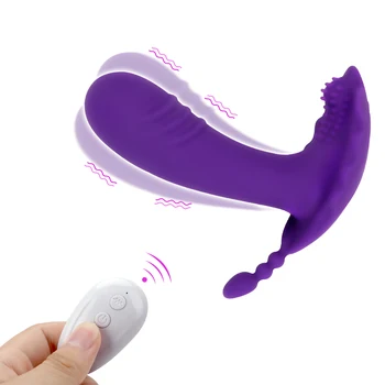 IKOKY 10 Viteza punctul G Masaj Invizibil Purta Chilotei Vibrator Vibrator de Control de la Distanță Jucarii Sexuale pentru Femei Vagin Stimulator Clitoris