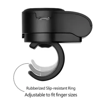 Inel stil controler de la distanță, 2.4 Ghz wireless presenter, prezentare laser pointer, deget inelul de control de la distanță
