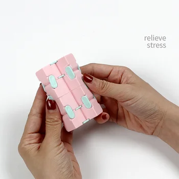 Infinity Puzzle Cube Mini Toy Degetul EDC Anxietate Stres de Relief Cub de Blocuri Copii Copii Jucarii Haioase Cadouri Jucarii Pentru Copii