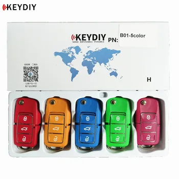 KEYDIY KD B01 LUX Multicolor Pentru KD900/KD-X2/KD MINI Cheie Programator Seria B de Control de la Distanță Pentru VW,5 buc/lot