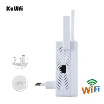 KuWFi Wifi Repeater 1200Mbps Dual Band 802.11 AC Wi-Fi Amplificator Rază Lungă de Wi-fi de Semnal Booster 2.4 G Wireless Extender AP Router