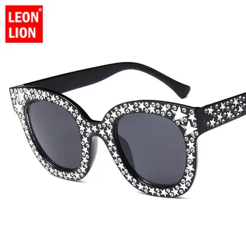 LeonLion 2021 Fashion Street Împușcat SunglassesWomen Designer De Brand Bărbat/Femei Ochelari De Soare Clasic Vintage De Conducere Oculos De Sol