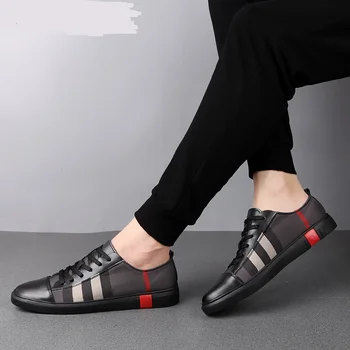 LLUUMIU pantofi pentru femei brand de lux Respirabil Skateboard Pantofi femei Adidași de Moda de Înaltă Calitate din Piele Casual femei tendință 2020