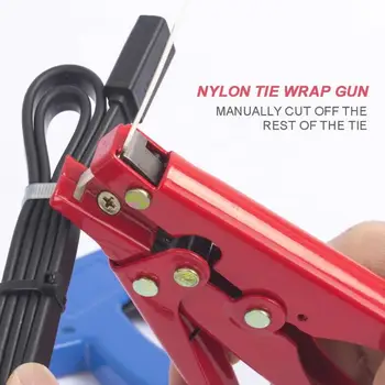 Lățimea de 2,4-9.0 mm Prindere Cablu Cravată Arma Clemă Clește de Fixare Instrument de Tăiere Automată Tensiune Cablul de Nylon Legături Unelte de Mână