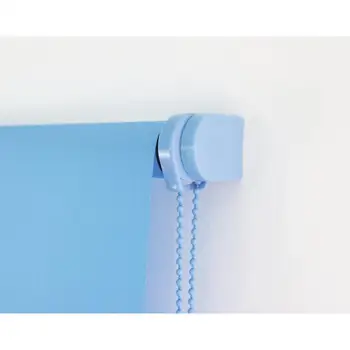 MERCUR textile buna translucid cu role mat pentru geam camera, salon, sala de mese, bucatarie acasă (albastru)