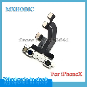 Mici, Camera video Frontală pentru iPhone X XR XS 11 12 Pro Max Mini 8 8G Plus cu Lumina Senzor de Proximitate Cablu Flex Confruntă Module