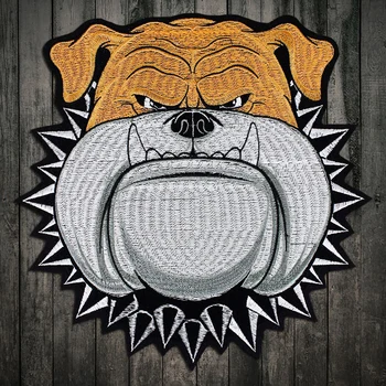 Moda Câine Patch-uri Fier de Cusut pe Material Autocolant pentru Haine Jackett-shirt diy decorare cu Insigna Aplicatii Brodate