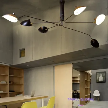 Modern Spider Serge Mouille Lumini Plafon pentru Camera de zi Dormitor Agățat Lampă de Iluminat Acasă Corpuri de Iluminat în stil Art Deco WF